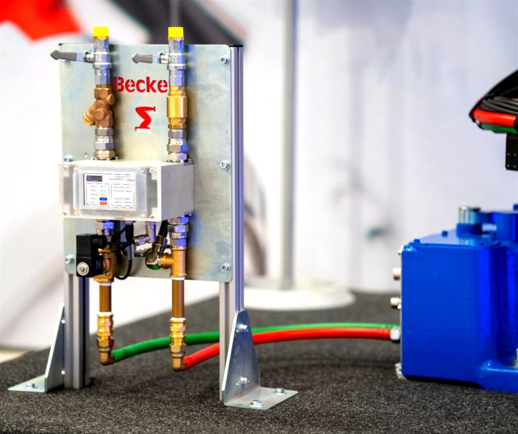 Becker Robotic stand at Automatica 2025