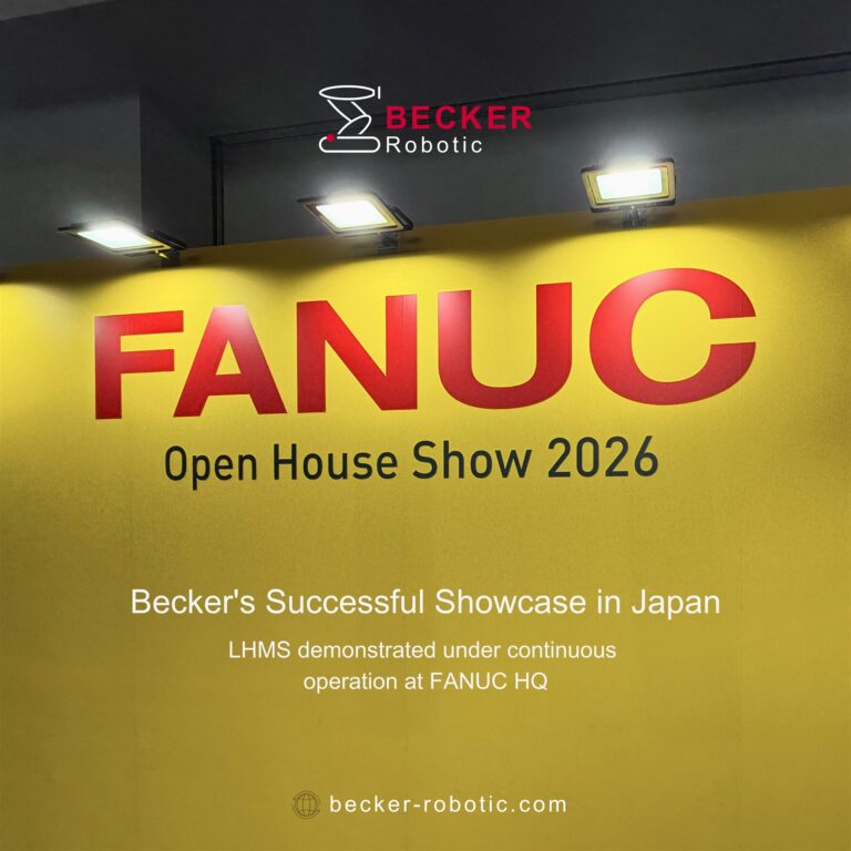 Becker Robotic at the FANUC Open House Show 2026 in Japan
