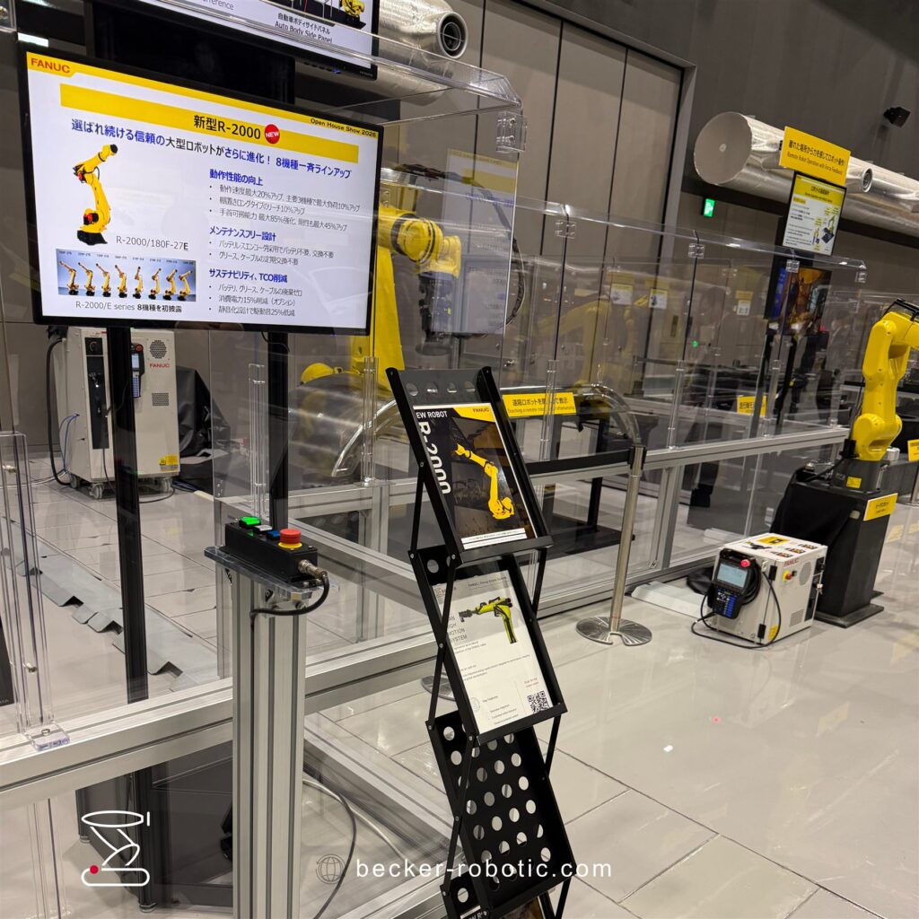 Becker Robotic at the FANUC Open House Show 2026 in Japan